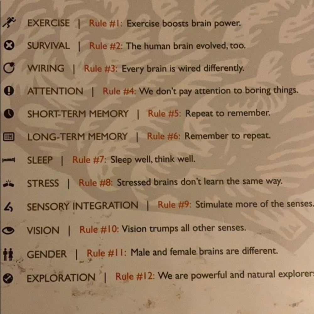 Brain Rules 12 Principles for Surviving & Thriving - Picture 4 of 4